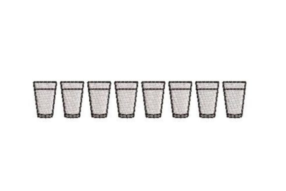 Daily Water Tracker Embroidery Design Review