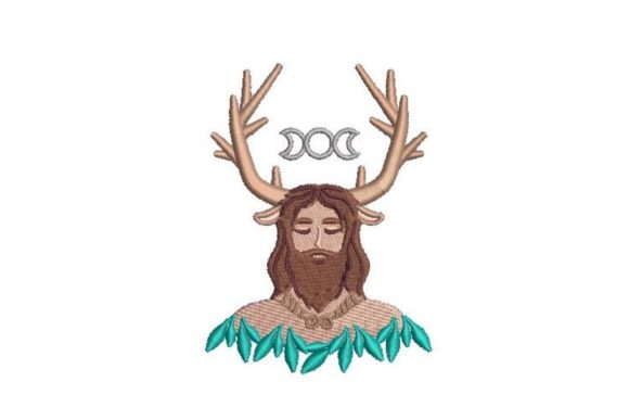 Horned God Embroidery Review for Boutique Apparel