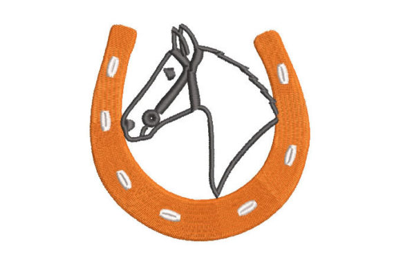 Horseshoe with Horse Embroidery Review