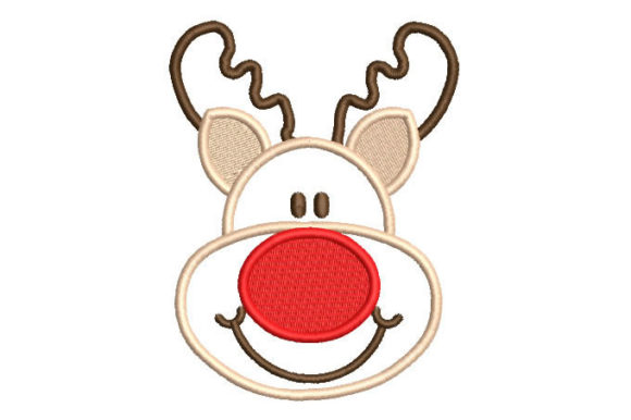 Linear Christmas Reindeer Face Review