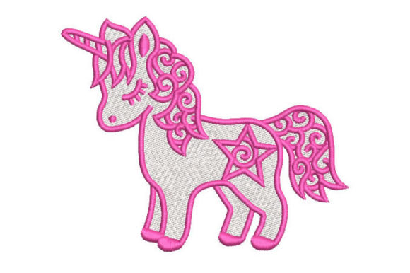 Pink Unicorn Pony Embroidery Design Review