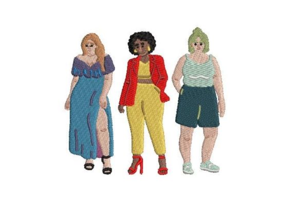 Plus Size Women Embroidery Design Review