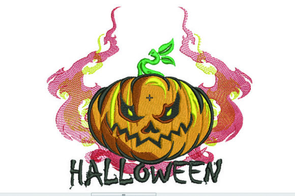 Pumpkin for Halloween Embroidery Review