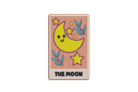 The Moon Kawaii Tarot Card Embroidery Review