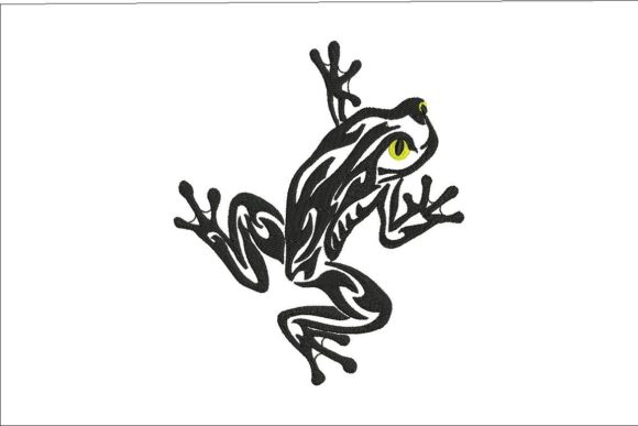 Tribal Frog Embroidery Review
