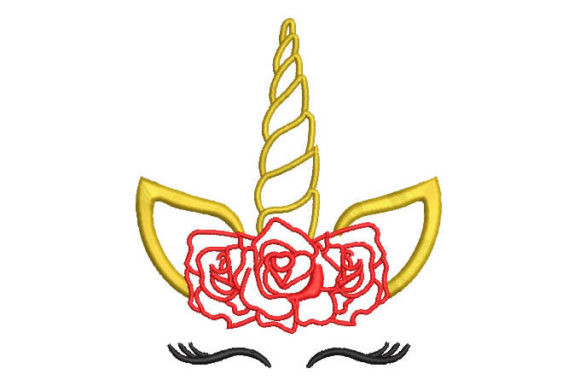 Unicorn with Roses Embroidery Review